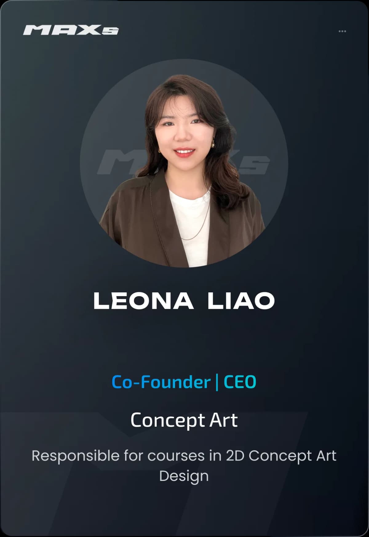 LEONA LIAO