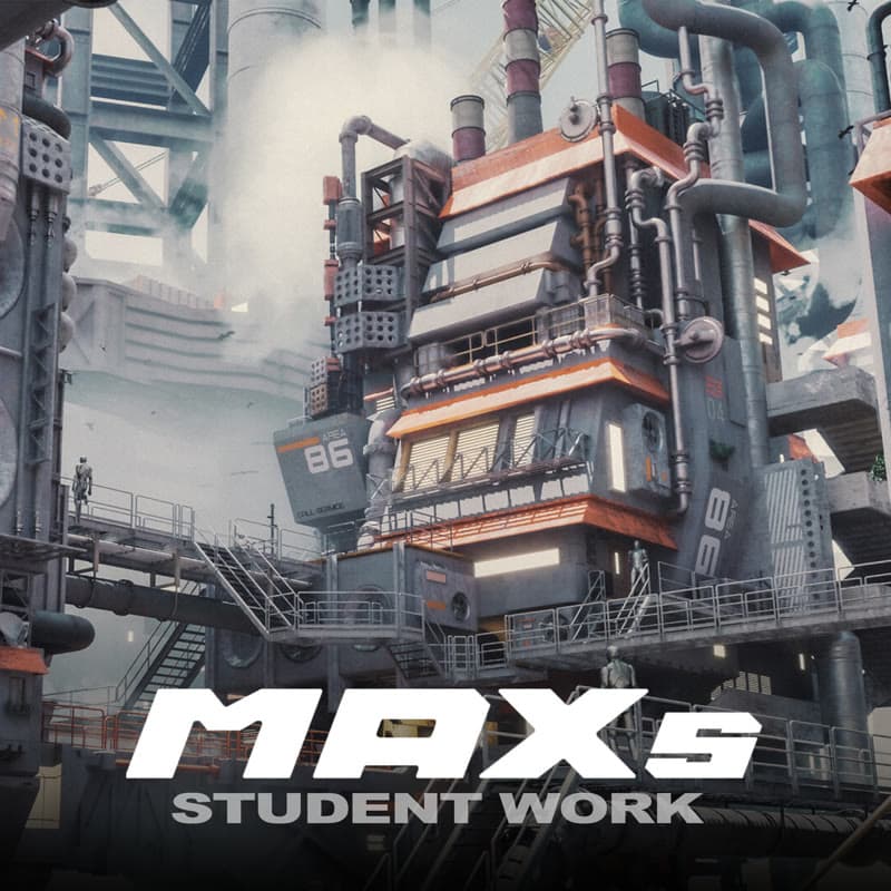 3D Environment Art: Area One | MAXs Student Work 2024