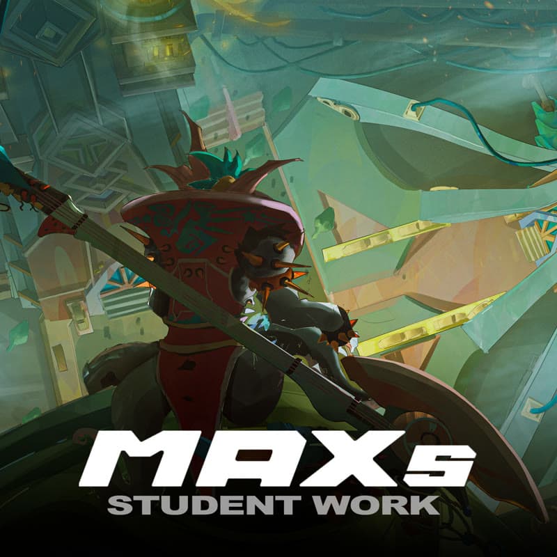 Concept Art Design: Kader Chainshield | MAXs Student Work 2024