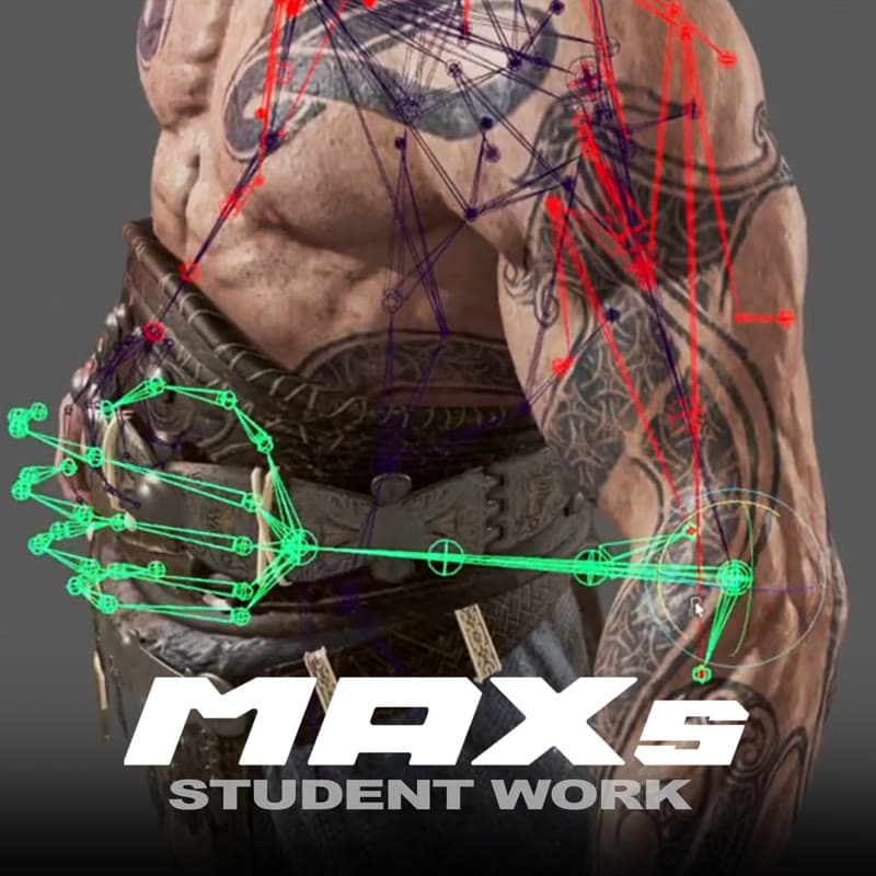 Character Technical Art: Joint-Based Muscle Deformation L-Student