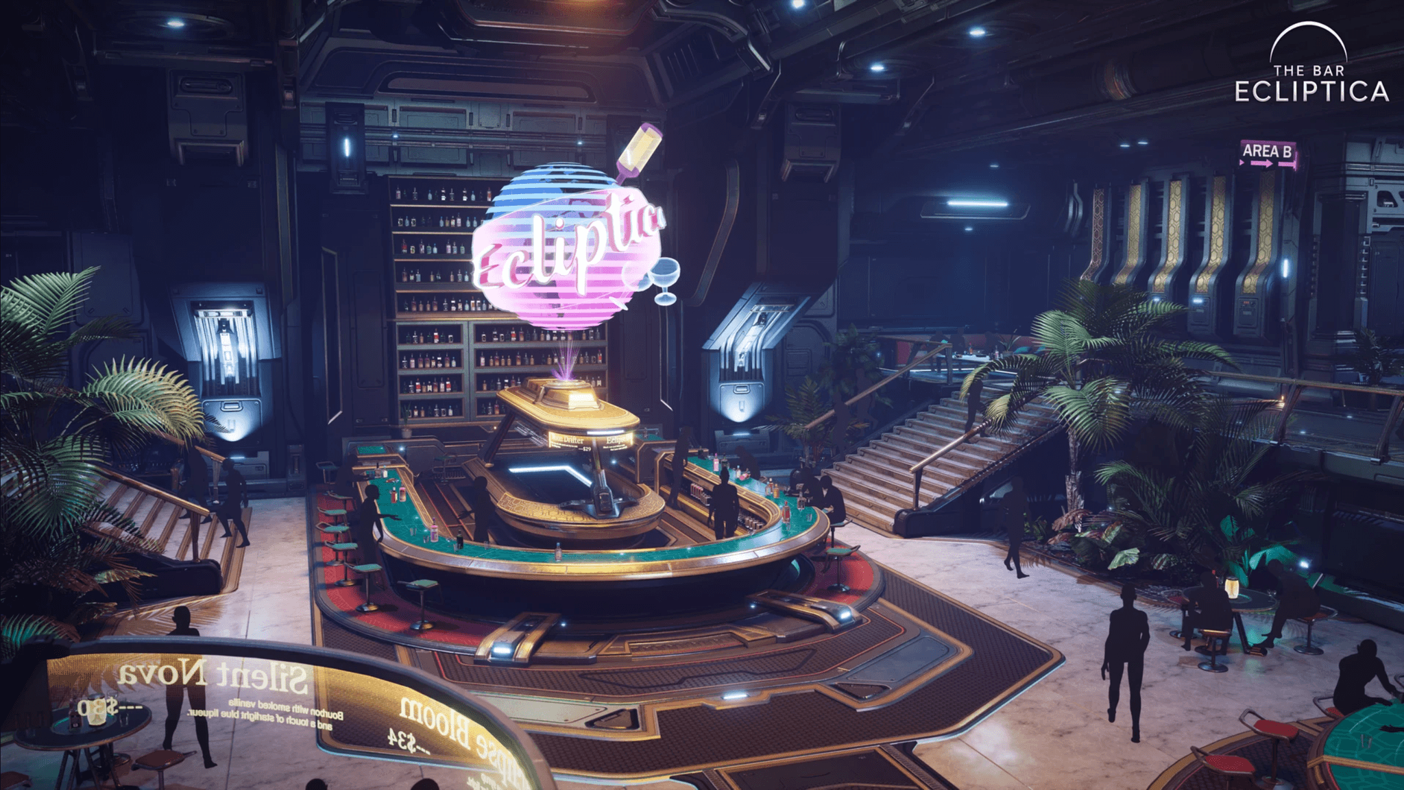 学员作品 · 科幻酒吧场景 The Bar Ecliptica